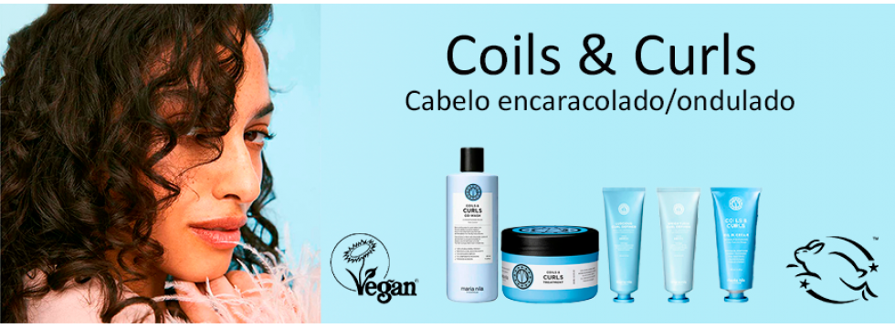 COILS & CURLS (Cabelo ondulado e encaracolado)