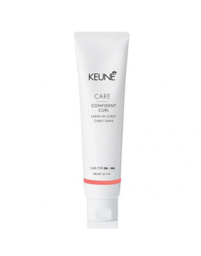 Keune Care Line Confident Curl Leave-In – 300 Ml, Für Lockiges Haar, Mit Sheabutter & Kokosöl